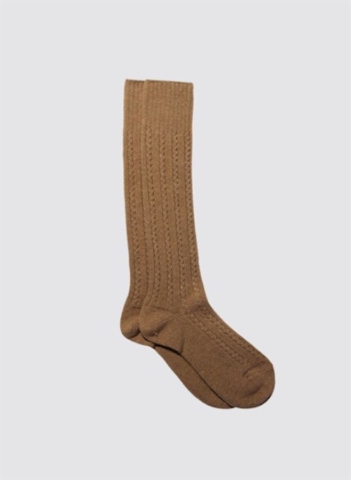 MARIA LA ROSA SCOTLAND SOCKS CAMEL